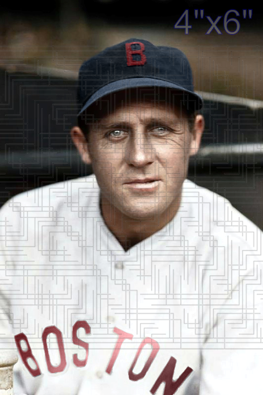 Carl Reynolds - 1935 Boston Red Sox - choose a size & style