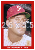 Carl Sawatski - 1958 Philadelphia Phillies - choose a size & style