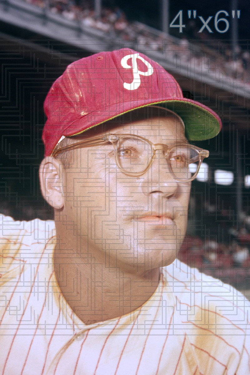 Carl Sawatski - 1958 Philadelphia Phillies - choose a size & style