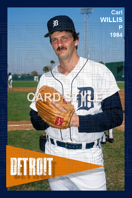 Carl Willis - 1984 Detroit Tigers - choose a size & style