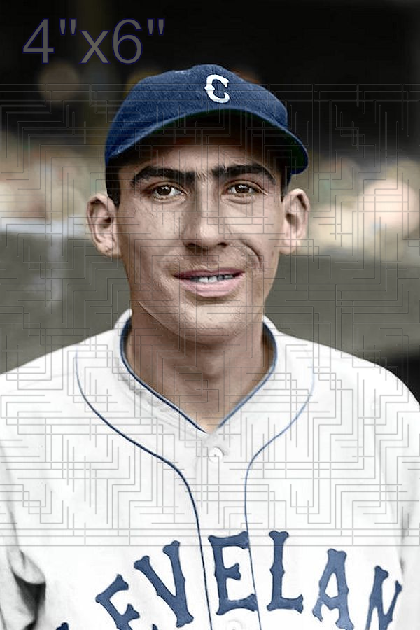 Carl Yowell - 1925 Cleveland Indians - choose a size & style