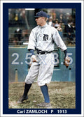 Carl Zamloch - 1913 Detroit Tigers - choose a size & style
