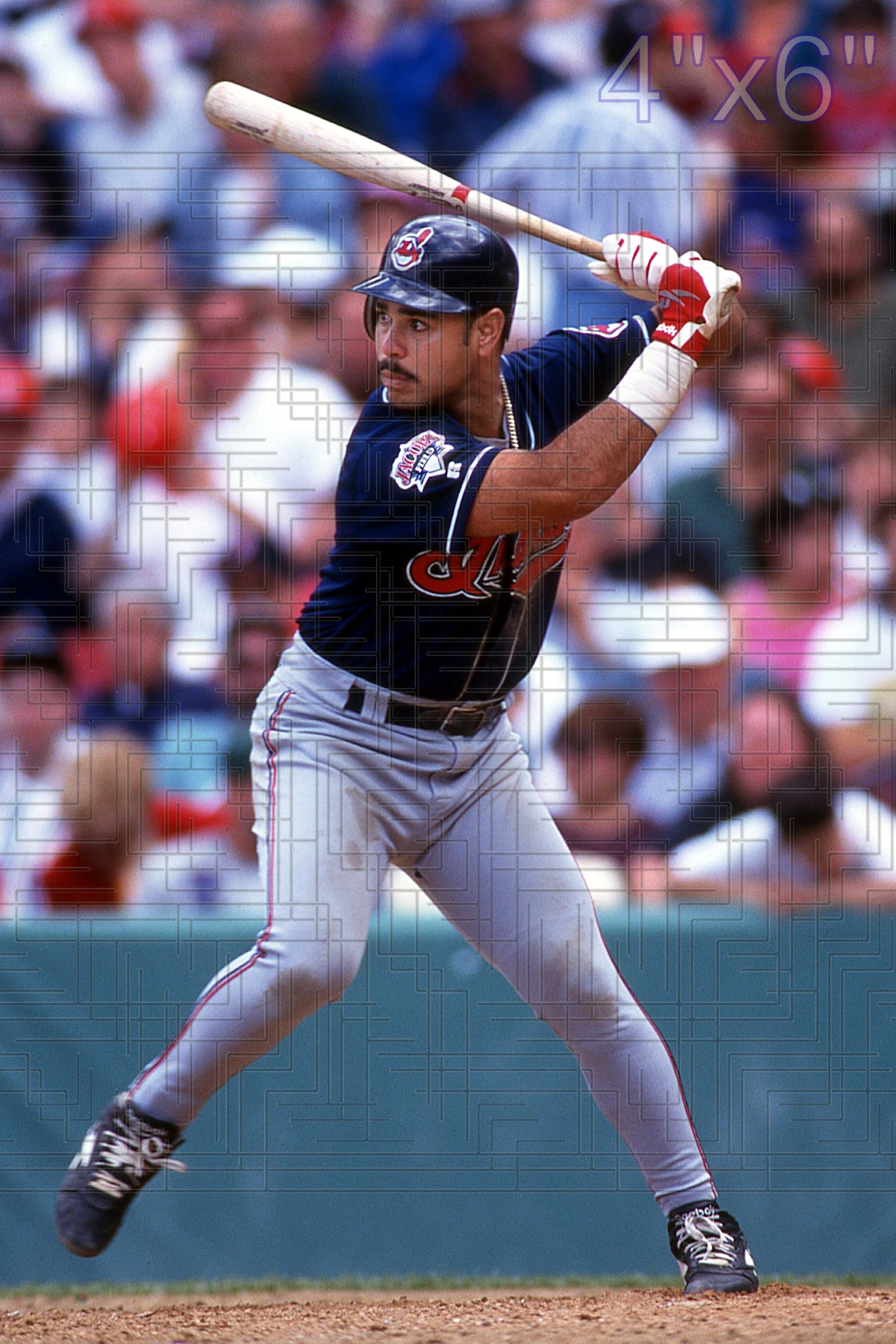 Carlos Baerga - 1995 Cleveland Indians - choose a size & style
