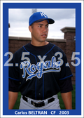 Carlos Beltran - 2003 Kansas City Royals - choose a size & style