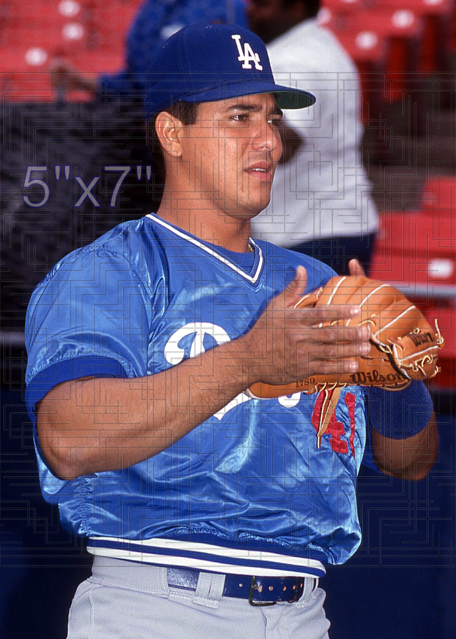 Carlos Hernandez - 1993 Los Angeles Dodgers - choose a size & style