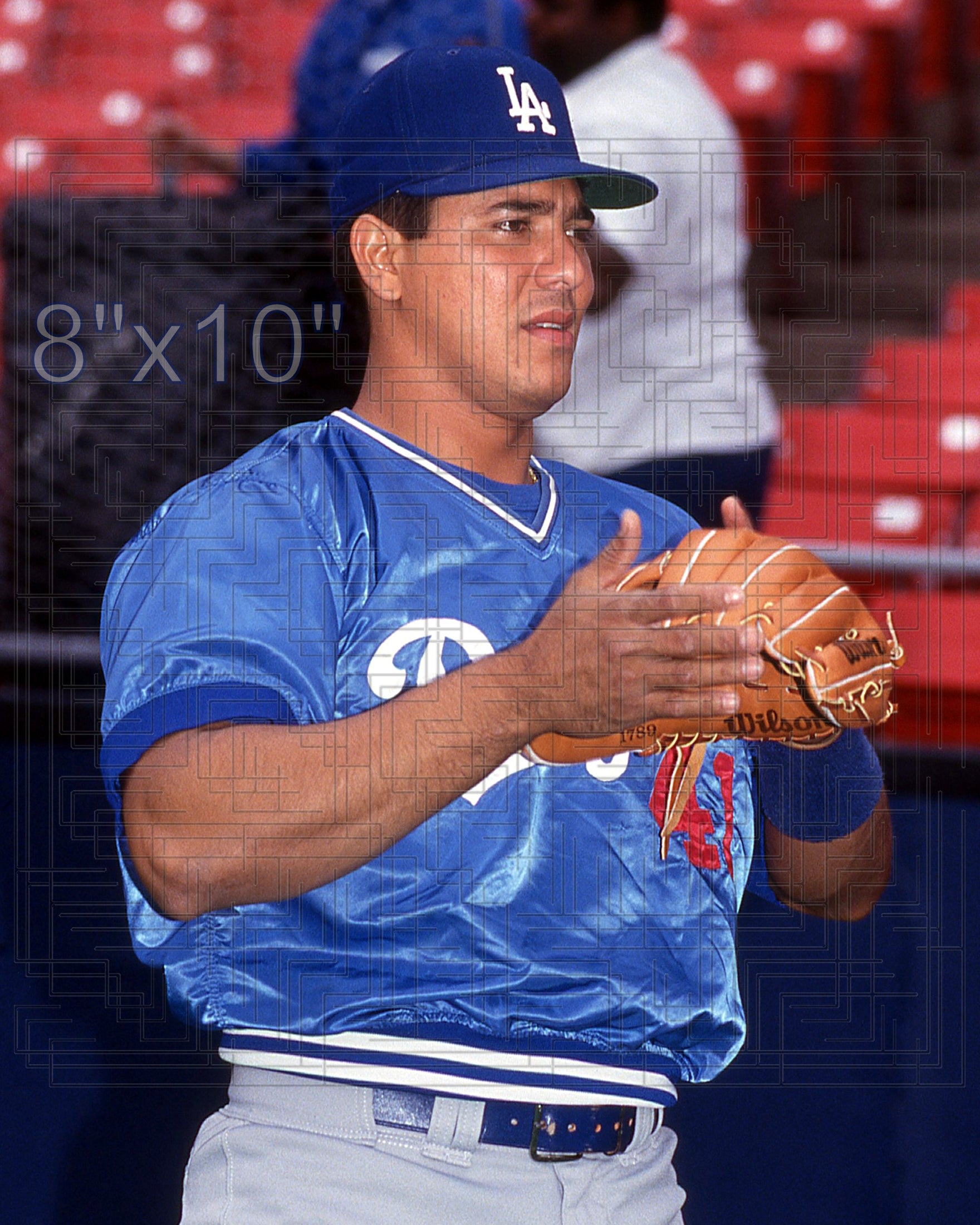 Carlos Hernandez - 1993 Los Angeles Dodgers - choose a size & style