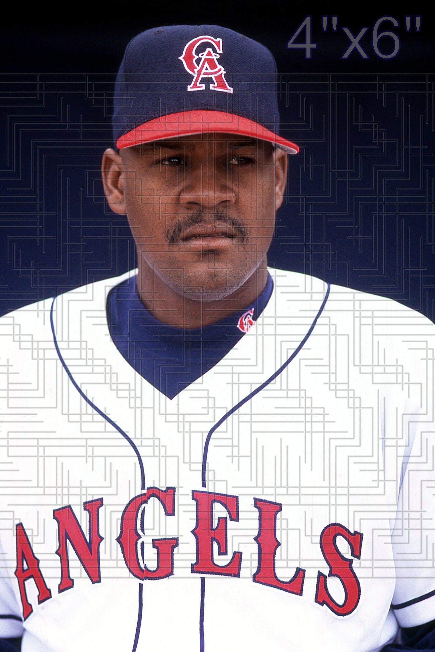 Carlos Martinez - 1995 California Angels - choose a size & style