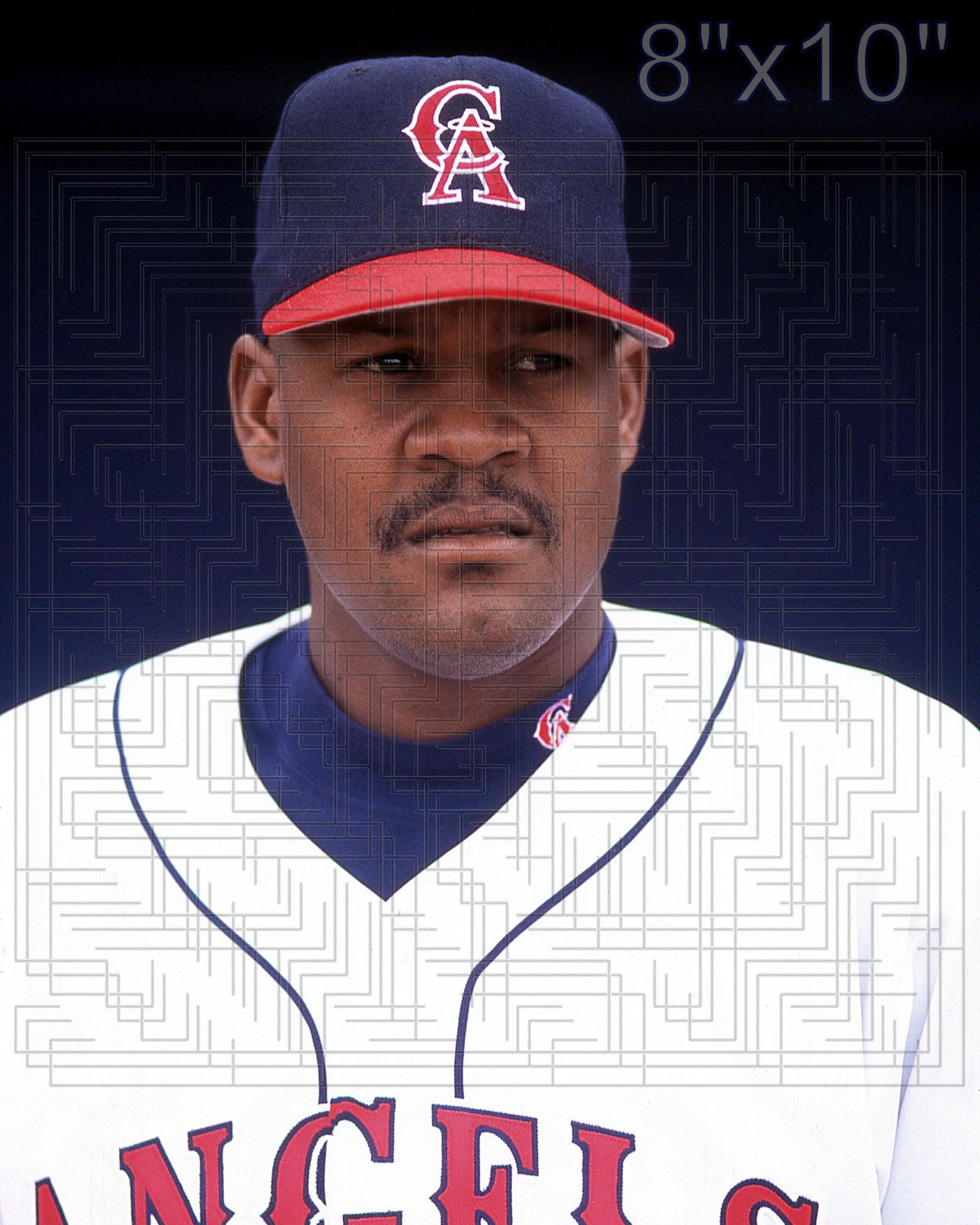 Carlos Martinez - 1995 California Angels - choose a size & style