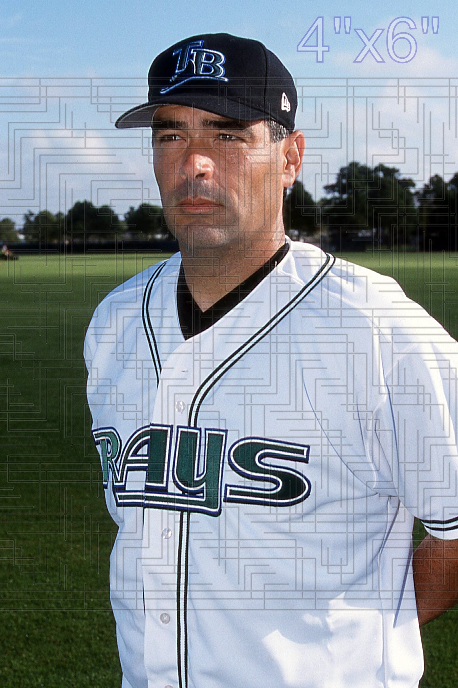 Carlos Reyes - 2003 Tampa Bay Devil Rays - choose a size & style