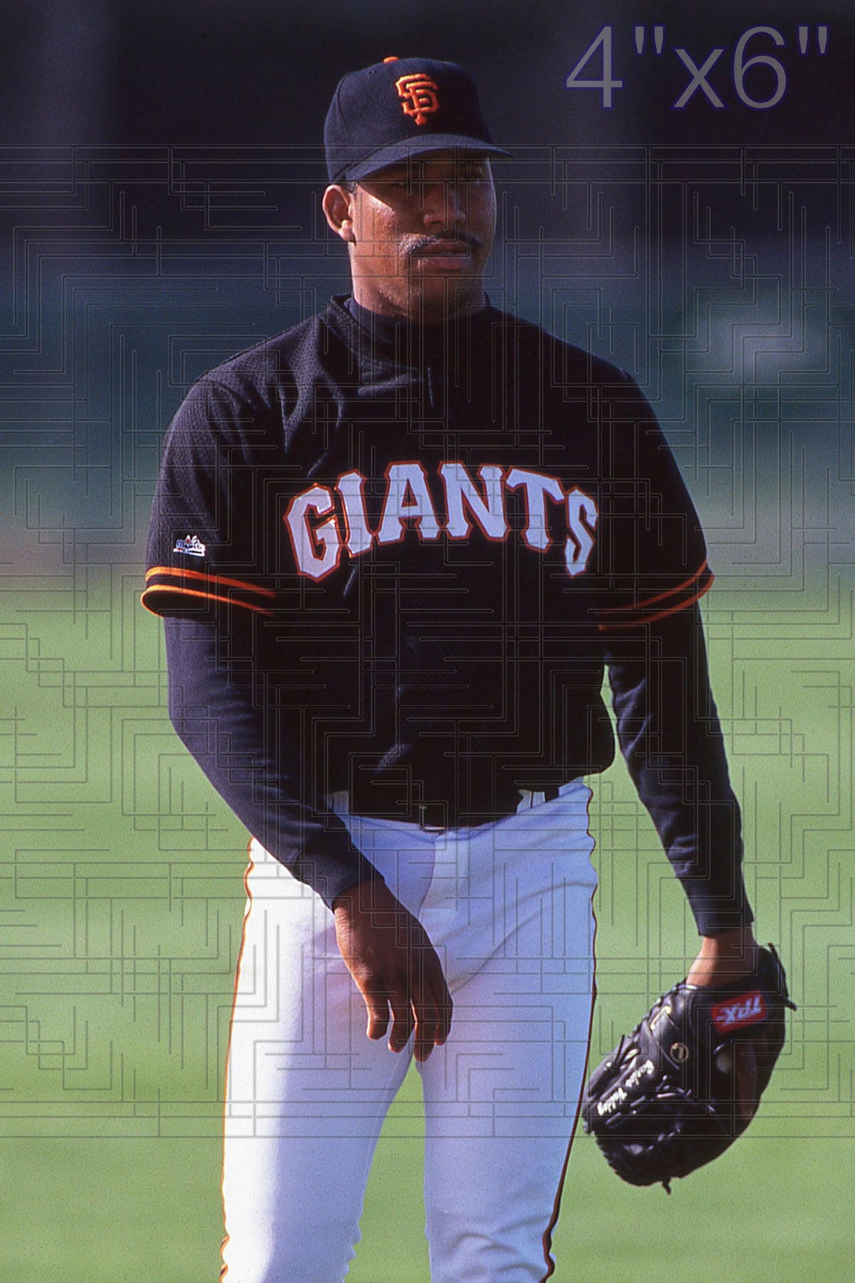 Carlos Valdez - 1996 San Francisco Giants - choose a size & style