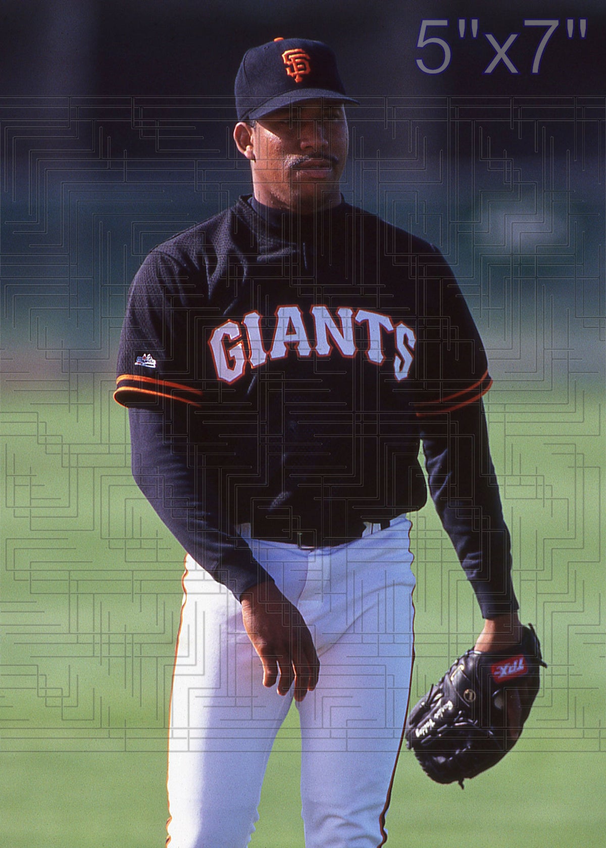 Carlos Valdez - 1996 San Francisco Giants - choose a size & style