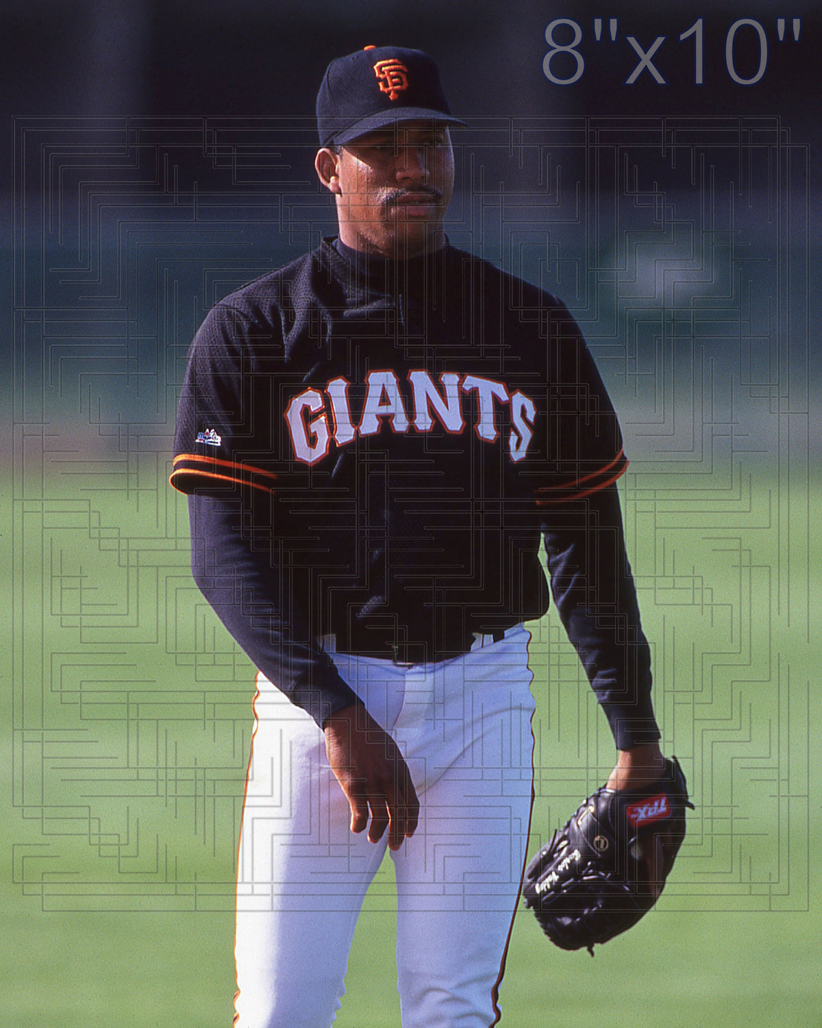 Carlos Valdez - 1996 San Francisco Giants - choose a size & style