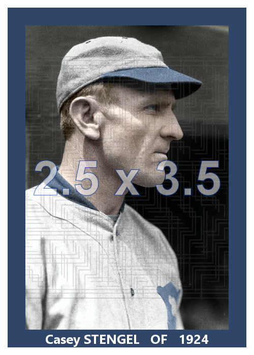 Casey Stengel - 1924 Boston Braves - choose a size & style