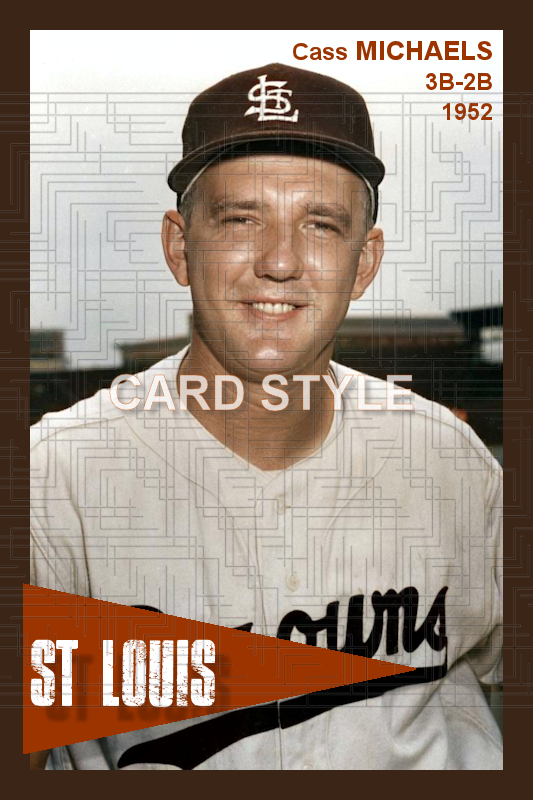 Cass Michaels - 1952 St. Louis Browns - choose a size & style