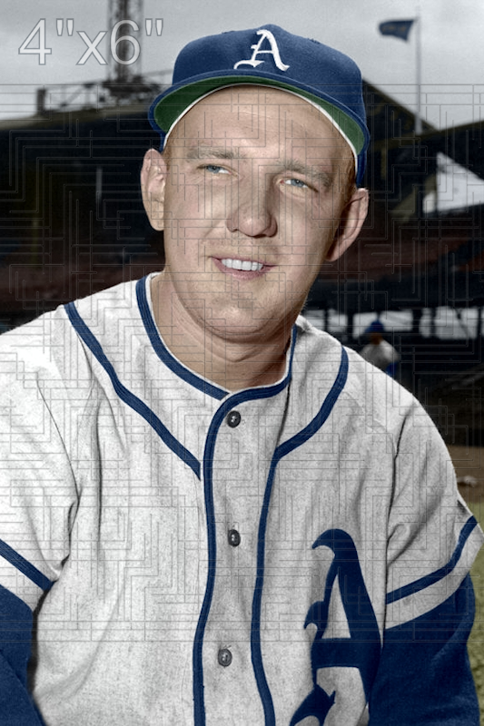 Cass Michaels - 1953 Philadelphia Athletics - choose a size & style