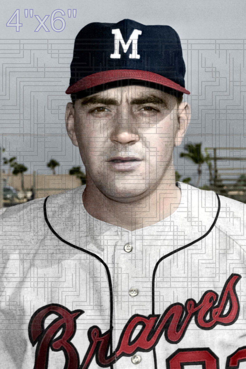 Cecil Butler - 1964 Milwaukee Braves - choose a size & style