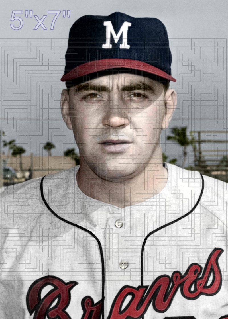 Cecil Butler - 1964 Milwaukee Braves - choose a size & style