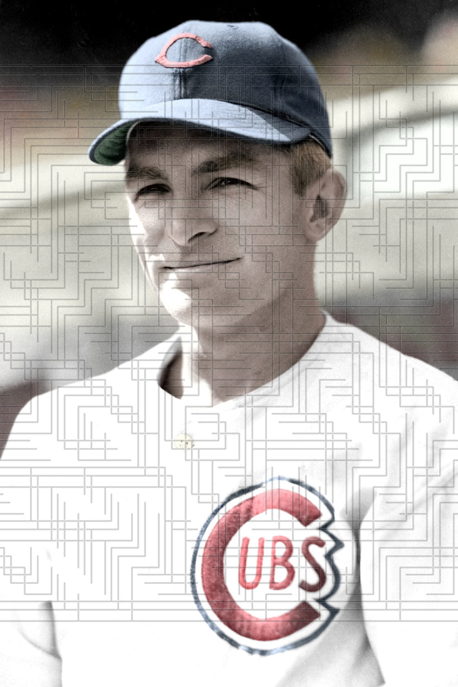 Cecil Garriott - 1946 Chicago Cubs - choose a size & style