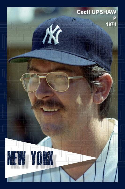 Cecil Upshaw - 1974 New York Yankees - choose a size & style