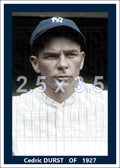 Cedric Durst - 1927 New York Yankees - choose a size & style