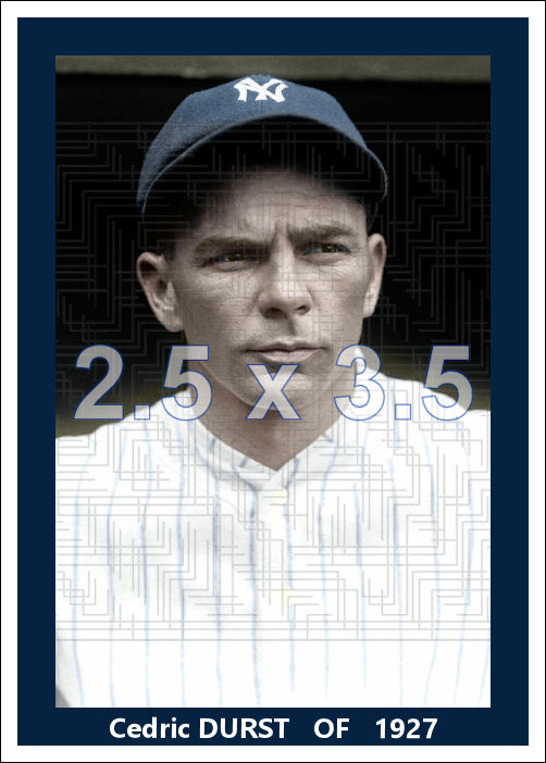 Cedric Durst - 1927 New York Yankees - choose a size & style