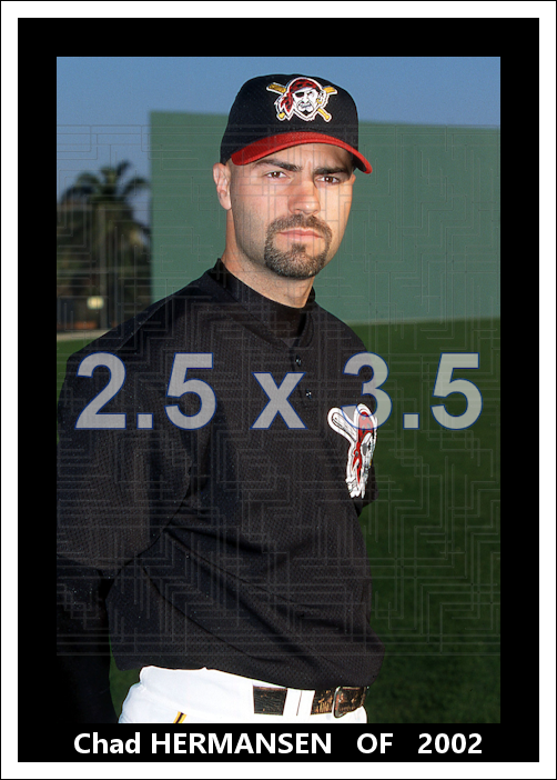 Chad Hermansen - 2002 Pittsburgh Pirates - choose a size & style