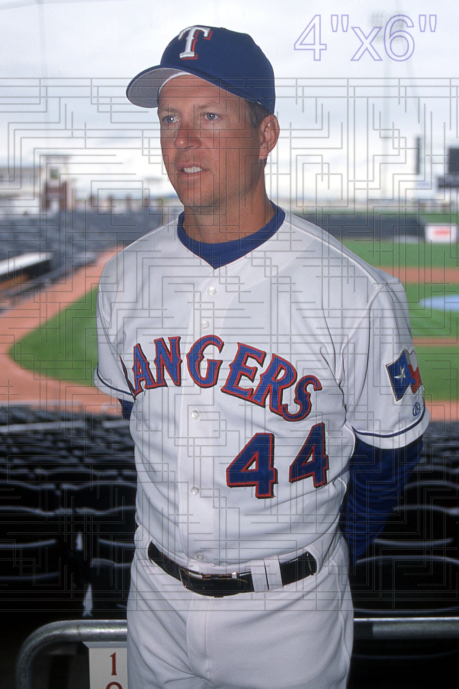 Chad Kreuter - 2003 Texas Rangers - choose a size & style