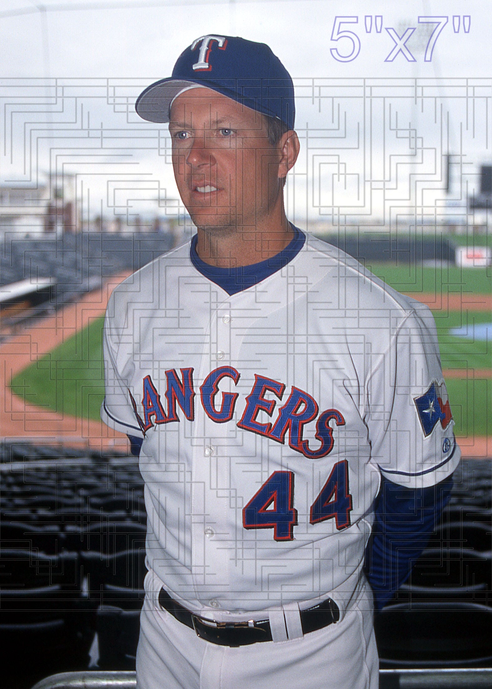 Chad Kreuter - 2003 Texas Rangers - choose a size & style