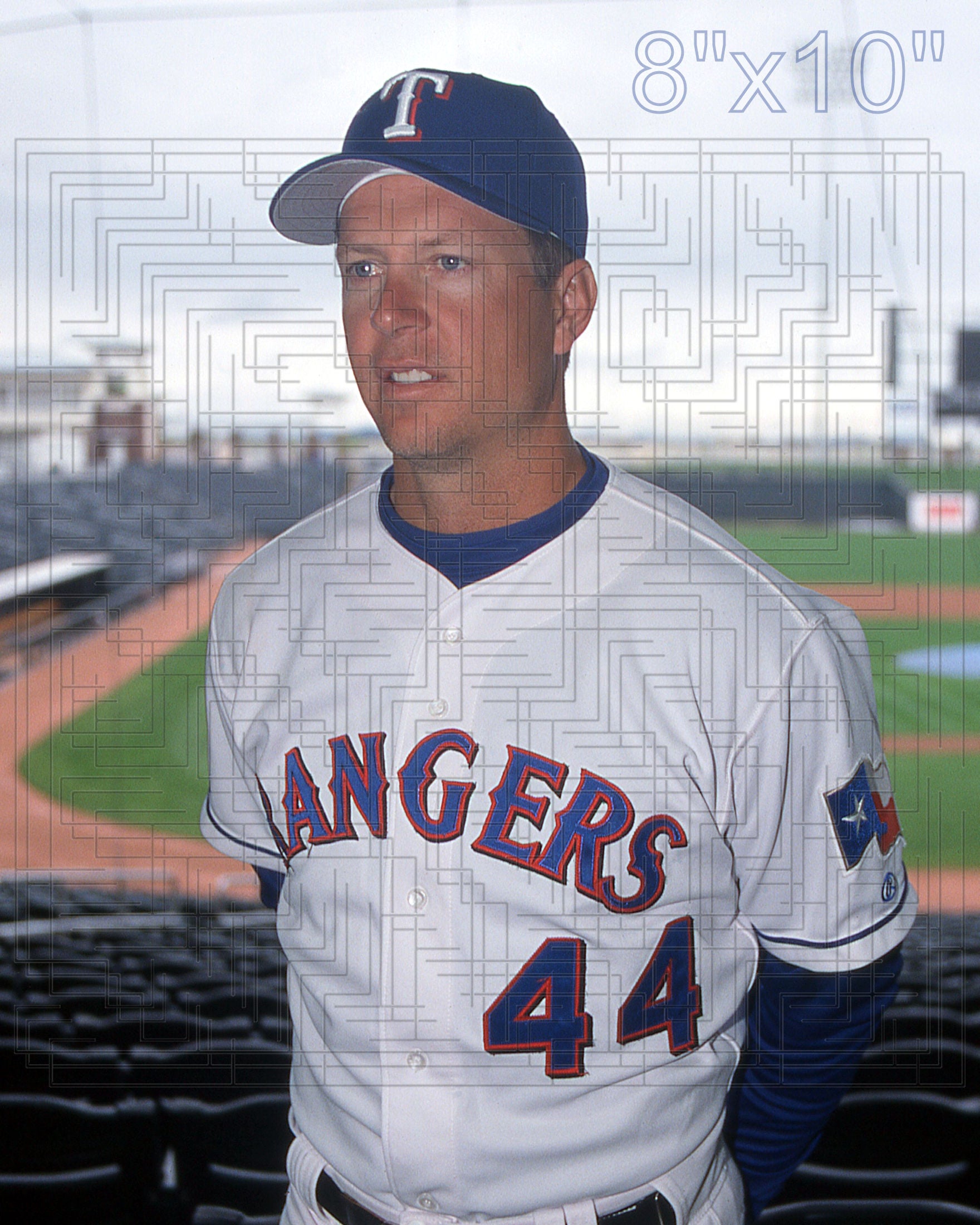 Chad Kreuter - 2003 Texas Rangers - choose a size & style