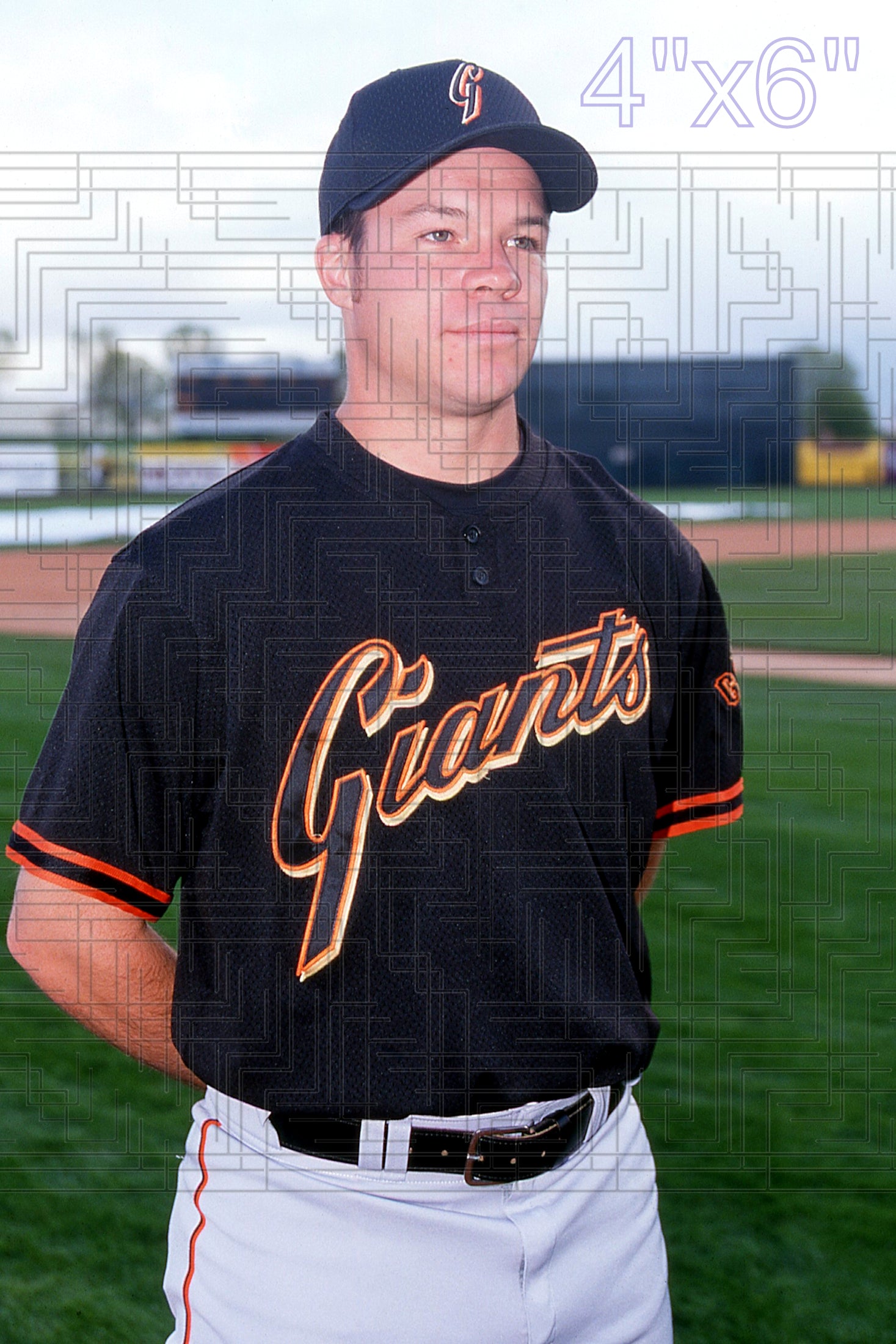 Chad Zerbe - 2001 San Francisco Giants - choose a size & style