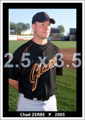 Chad Zerbe - 2003 San Francisco Giants - choose a size & style