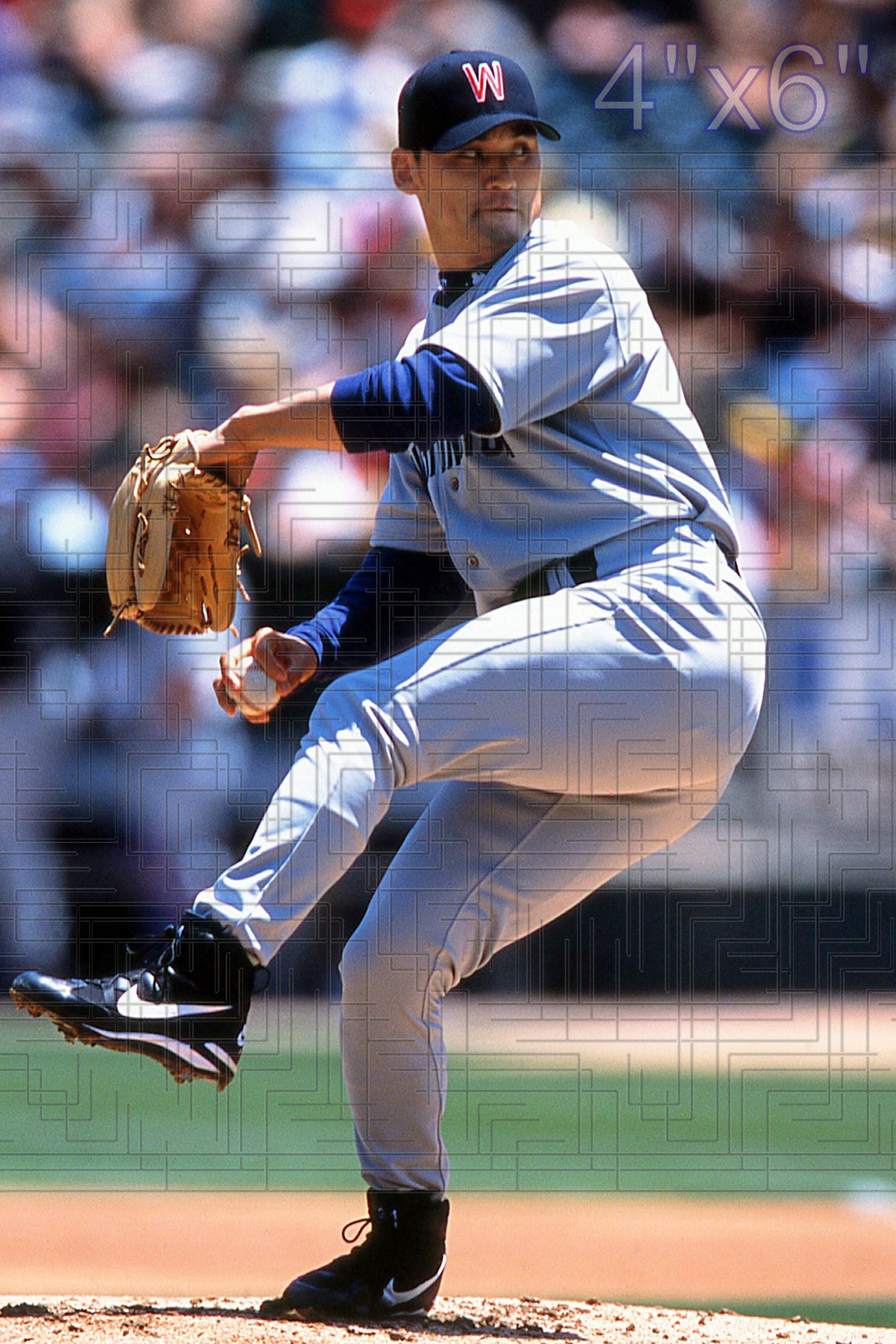 Chan Ho Park - 2002 Texas Rangers - pose B - choose a size & style