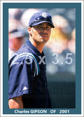 Charles Gipson - 2001 Seattle Mariners - pose A - choose a size & style