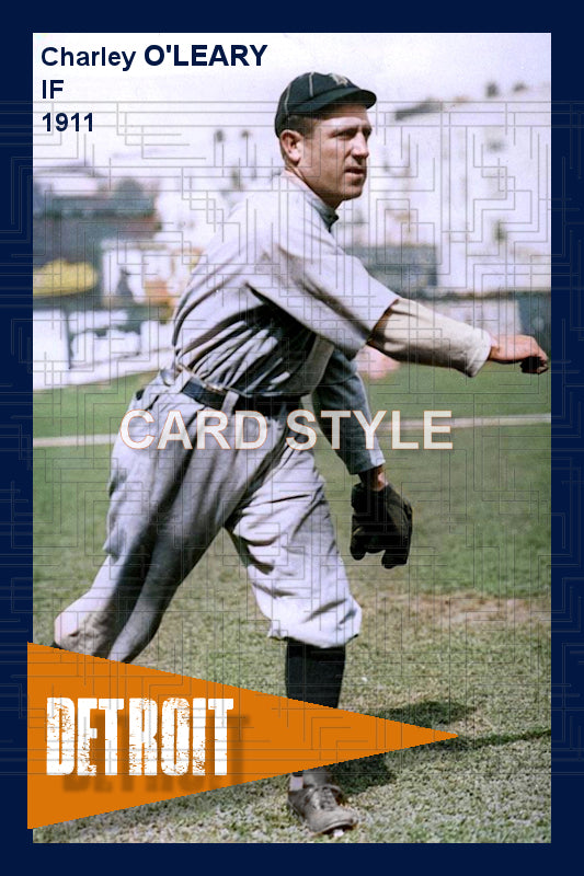 Charley O'Leary - 1911 Detroit Tigers - choose a size & style