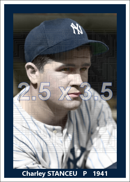 Charley Stanceu - 1941 New York Yankees - choose a size & style