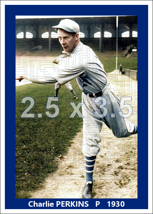 Charlie Perkins - 1930 Philadelphia Athletics - choose a size & style