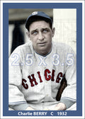 Charlie Berry - 1932 Chicago White Sox - choose a size & style