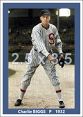 Charlie Biggs - 1932 Chicago White Sox - choose a size & style