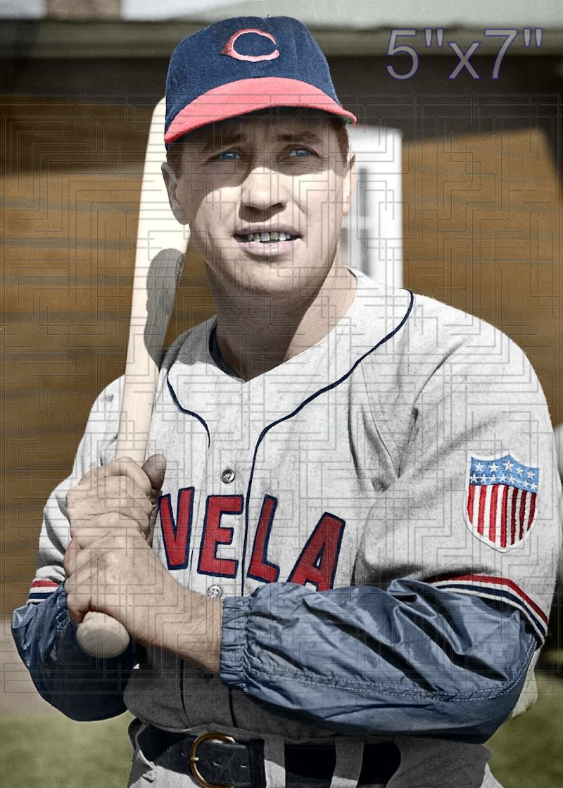 Charlie Brewster - 1946 Cleveland Indians - choose a size & style