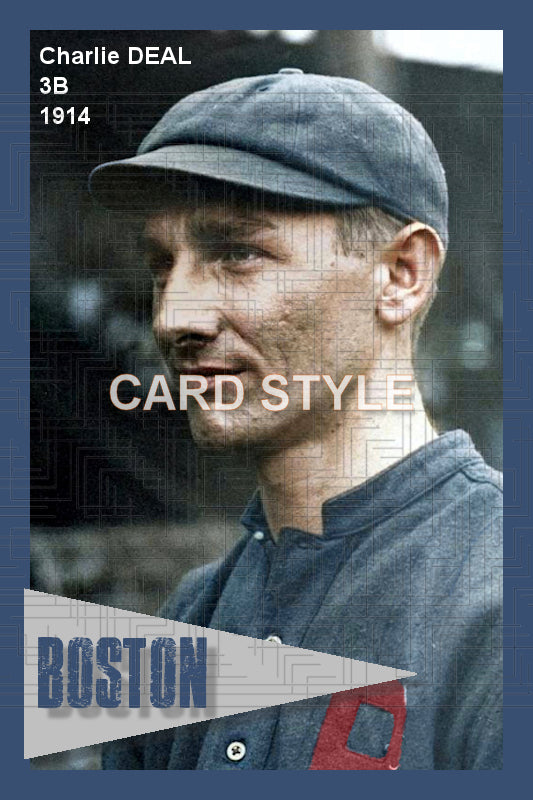 Charlie Deal - 1914 Boston Braves - choose a size & style