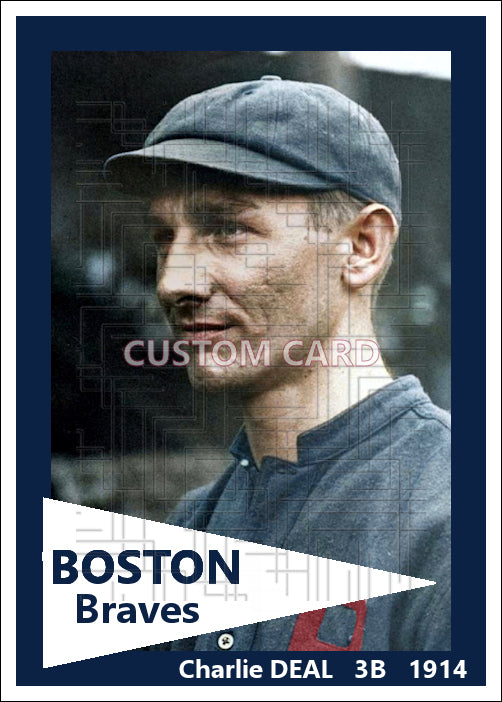 Charlie Deal - 1914 Boston Braves - choose a size & style