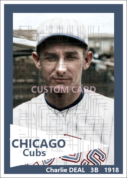 Charlie Deal - 1918 Chicago Cubs - choose a size & style