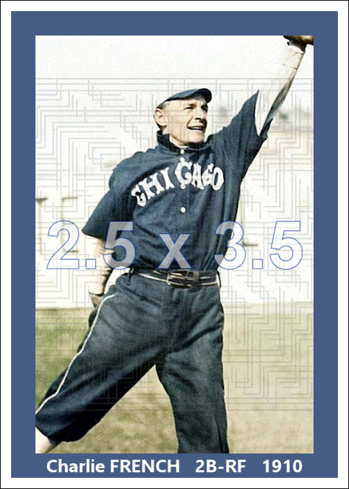 Charlie French - 1910 Chicago White Sox - choose a size & style