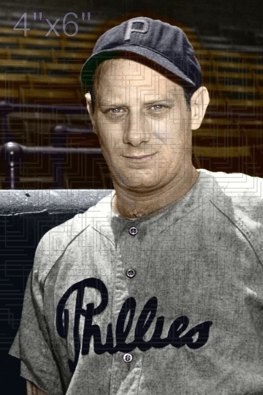 Charlie Fuchs - 1943 Philadelphia Phillies - choose a size & style