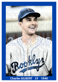 Charlie Gilbert - 1940 Brooklyn Dodgers - choose a size & style