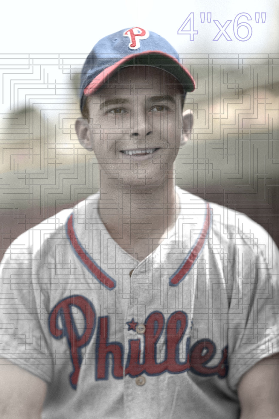 Charlie Gilbert - 1946 Philadelphia Phillies - choose a size & style