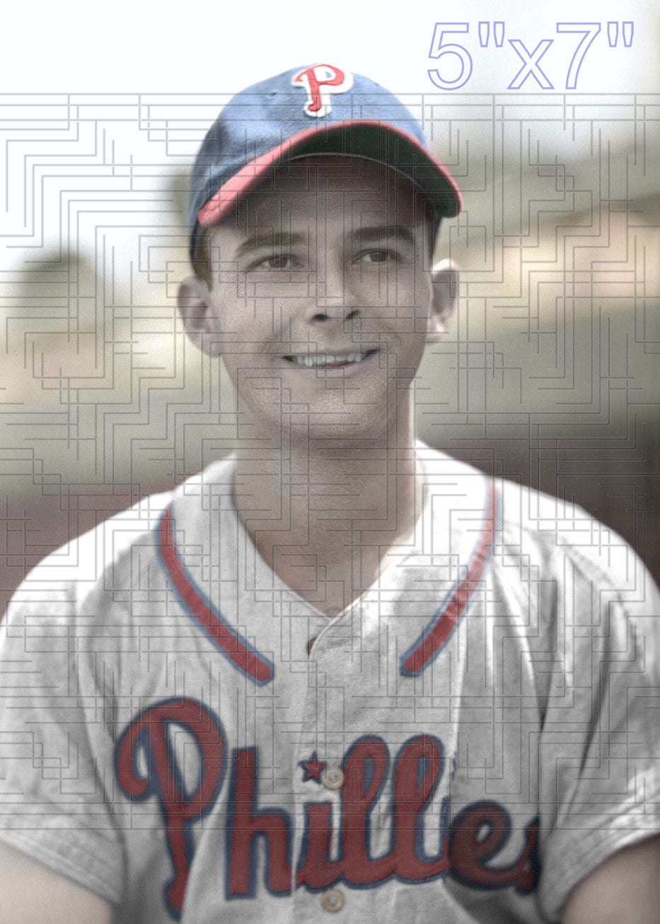 Charlie Gilbert - 1946 Philadelphia Phillies - choose a size & style