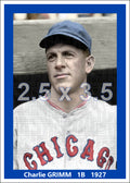 Charlie Grimm - 1927 Chicago Cubs - choose a size & style
