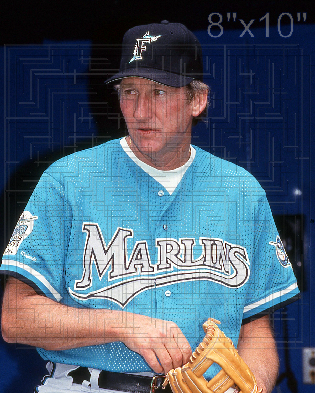 Charlie Hough - 1993 Florida Marlins - choose a size & style
