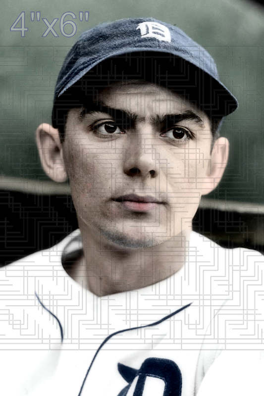 Charlie Metro - 1943 Detroit Tigers - choose a size & style